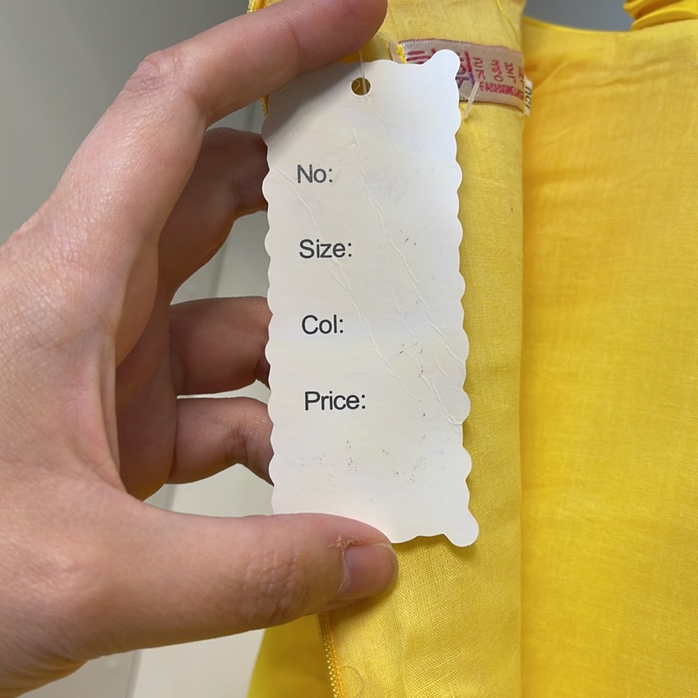 NWT Princess Belle Like Dress Approximate Size 9/10 - Picture 5 of 5